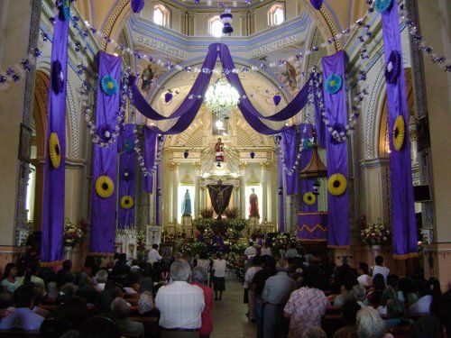 Paseo por Mexico Interior de Iglesia parroquial dedicada a San Jerónimo Xayacatlán