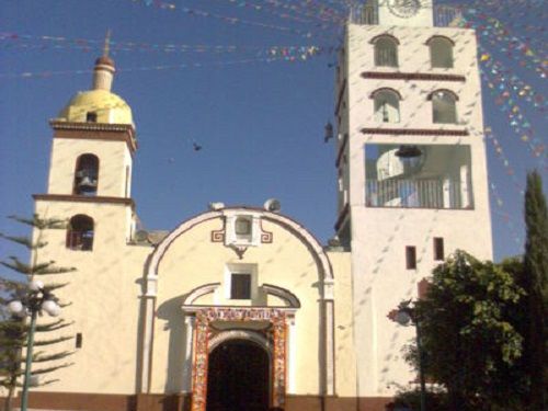 Paseo por Mexico Iglesia de San Juan Bautista en San Juan Atzompa