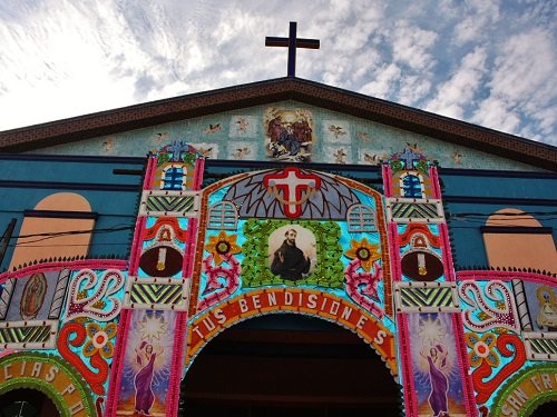 Paseo por Mexico Templo Nuevo San Francisco Coapa en San Pedro Cholula