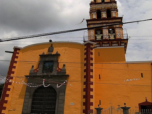 Paseo por Mexico Iglesia del Barrio de Jesús Tlatempan en San Pedro Cholula
