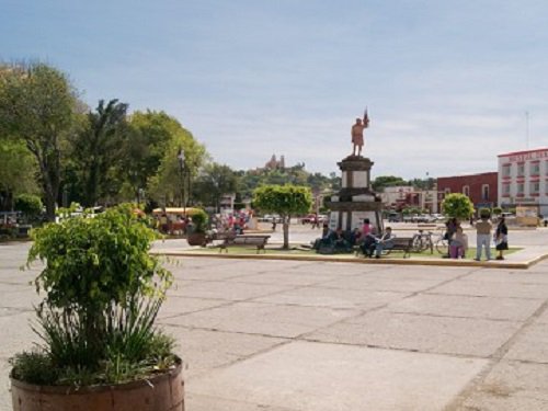 Paseo por Mexico Plaza de la Concordia en San Pedro Cholula
