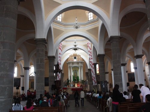 Paseo por Mexico Interior de Capilla Real o de naturales en San Pedro Cholula