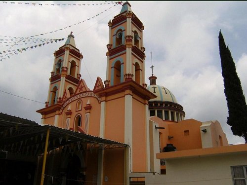 Paseo por Mexico Capilla de San Antonio de Padua en San Salvador Huixcolotla