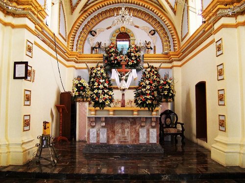 Paseo por Mexico Interior de Capilla de San Antonio de Padua en San Salvador Huixcolotla