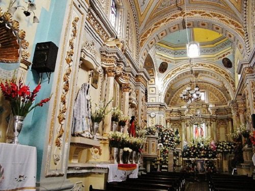 Paseo por Mexico Interior de Parroquia de Santa Isabel Cholula