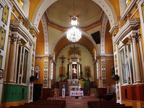 Paseo por Mexico Interior de Parroquia en honor de San Hipólito en Soltepec