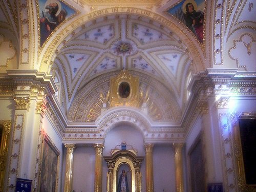 Paseo por Mexico Interior de Parroquia de Nuestra Señora de la Asunción en Tecamachalco