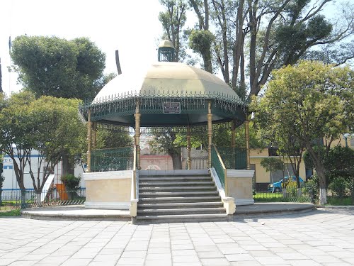 Paseo por Mexico Kiosco de Tepatlaxco de Hidalgo