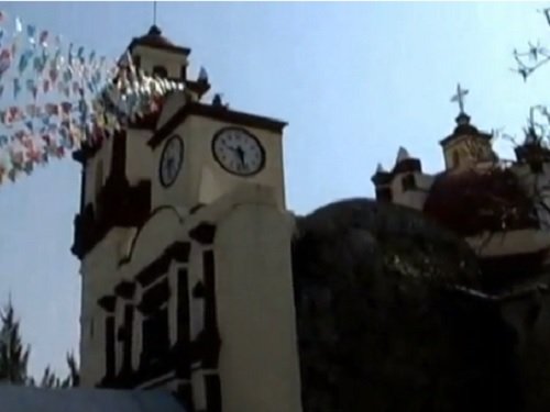 Paseo por Mexico Iglesia dedicada a San Felipe Apóstol en Tepemaxalco