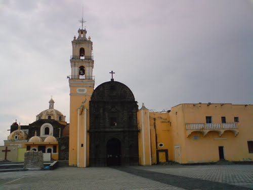 Paseo por Mexico Templo de San Juan Bautista en Tianguismanalco