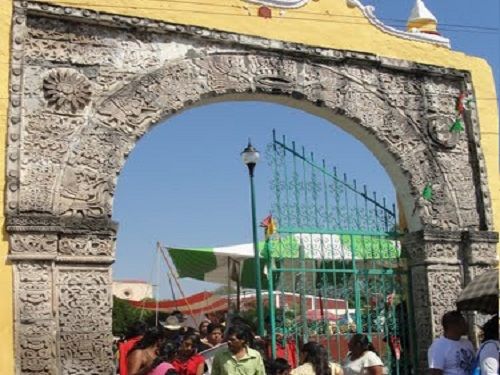 Paseo por Mexico Un poco mas de la Iglesia de San Miguel Arcángel en Tilapa