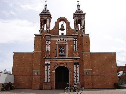 Paseo por Mexico Iglesia de Santa Rita en Tlahuapan