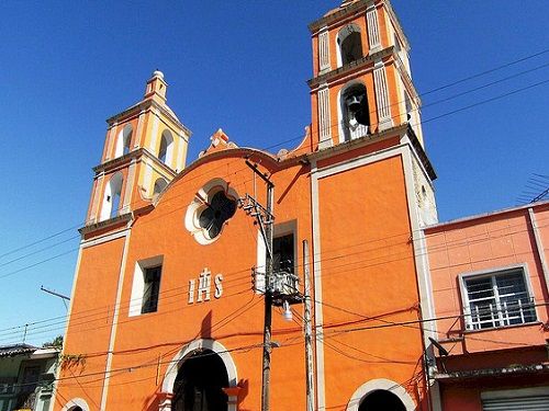 Paseo por Mexico Templo del Sagrado Corazón de Jesús en Tlatlauquitepec