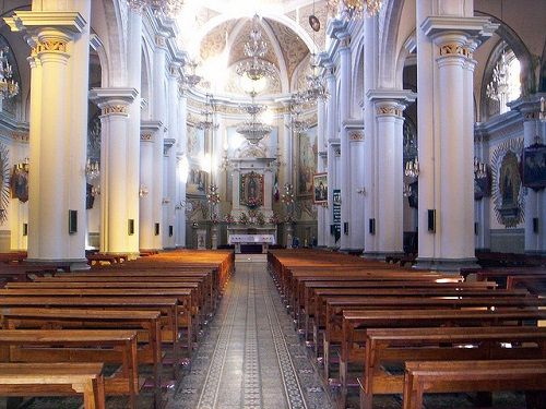 Paseo por Mexico Interior de Templo Virgen de Guadalupe en Zacapoaxtla