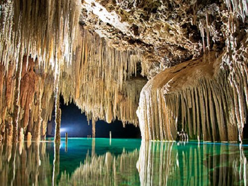 Paseo por Mexico Río Secreto en Cancún en Benito Juárez