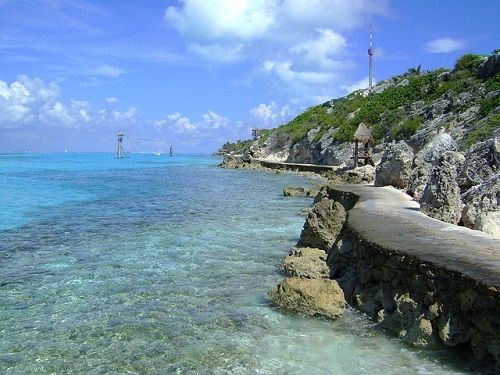 Paseo por Mexico Playa Encantada en Cozumel