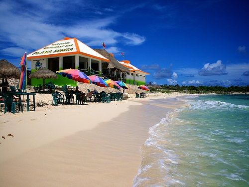 Paseo por Mexico Playa Bonita en Cozumel