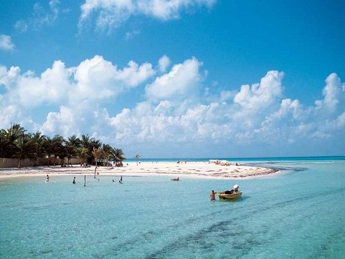 Paseo por Mexico Playa Norte en Isla Mujeres