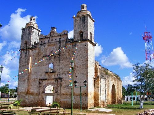 Paseo por Mexico La Parroquia de Saban en José María Morelos