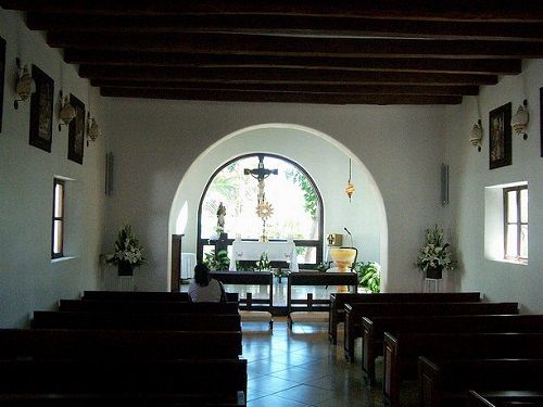 Paseo por Mexico Interior de Capilla de Nuestra Señora del Carmen en Solidaridad