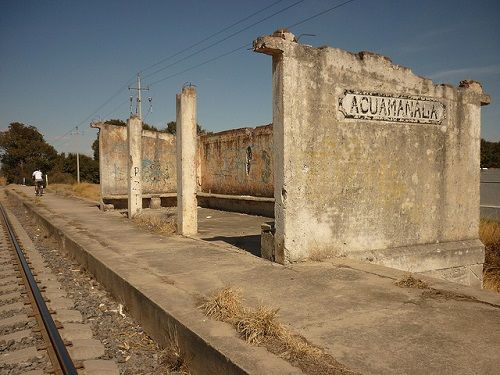 Paseo por Mexico Antigua estación de Ferrocarril de Acuamanala de Miguel Hidalgo