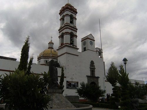 Paseo por Mexico Parroquia de San Bernabé en Amaxac de Guerrero