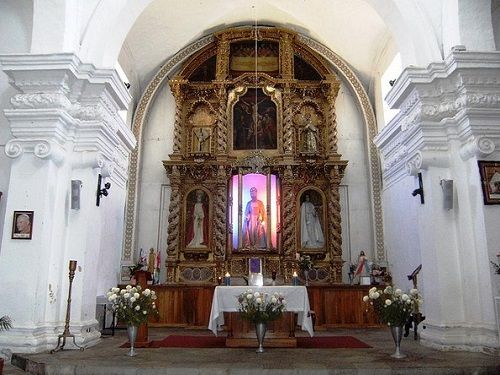 Paseo por Mexico Interior de la Parroquia de San Pablo en Apetatitlán de Antonio Carvajal