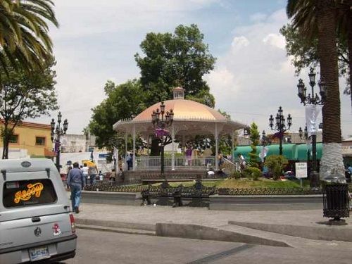 Paseo por Mexico Kiosco de Santa Ana Chiautempan