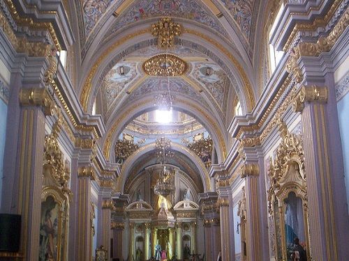 Paseo por Mexico Interior de la Parroquia de Nuestra Señora de Santa Ana Chiautempan