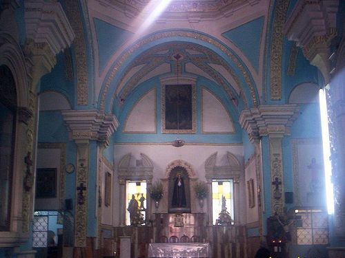 Paseo por Mexico Interior del Templo de La Soledad en Chiautempan