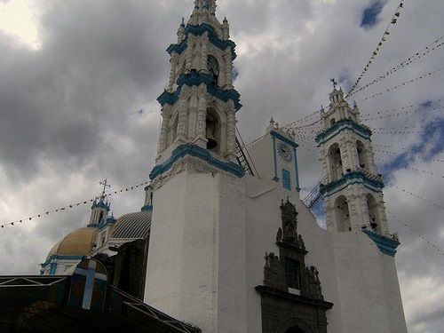 Paseo por Mexico Parroquia de San Bernardino de Siena en Contla de Juan Cuamatzi