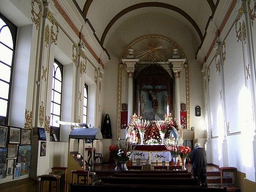 Paseo por Mexico Interior de Convento de San Idelfonso y de Guadalupe en Hueyotlipan