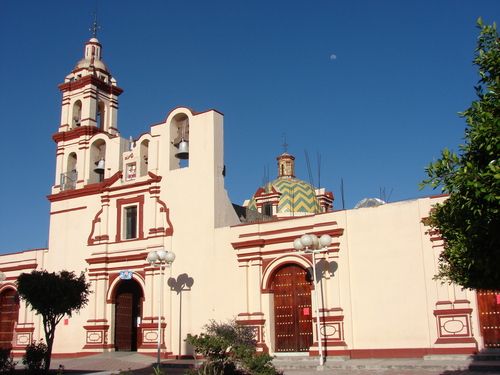 Paseo por Mexico Parroquia de San Cosme y Damián en Mazatecochco de José María Morelos