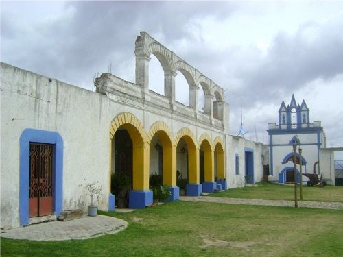 Paseo por Mexico Ex Hacienda San Cayetano en Nanacamilpa de Mariano Arista