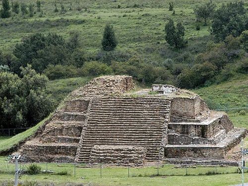 Paseo por Mexico Zona Arqueológica de Cacaxtla en Natívitas