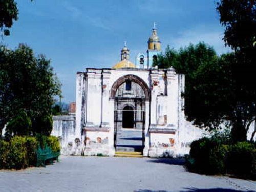 Paseo por Mexico Templo de San Marcos Evangelista en Papalotla de Xicohténcatl