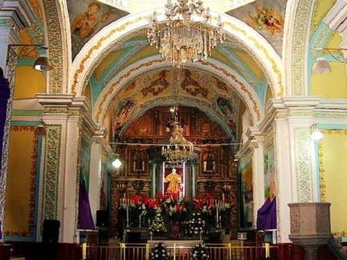 Paseo por Mexico Interior de Templo de San Jerónimo Zacualpan