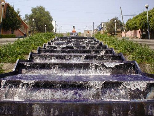 Paseo por Mexico Escalinata de los Héroes en Tlaxcala