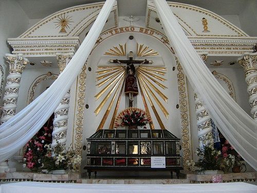 Paseo por Mexico Interior de la Capilla del Santo Calvario en Tlaxco