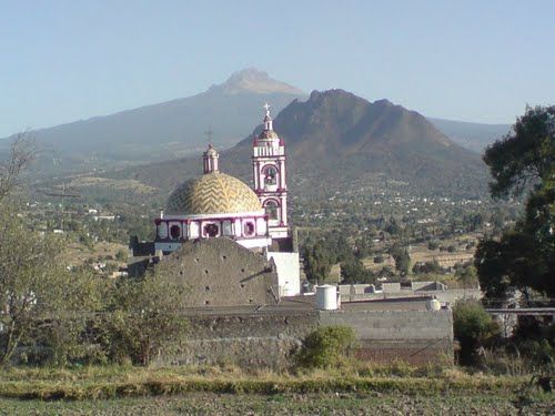 Paseo por Mexico Templo de San Andrés en Tzompantepec