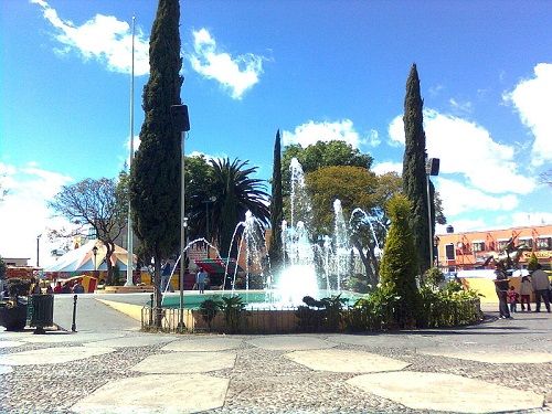 Paseo por Mexico Fuente de Zacatelco